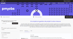 Desktop Screenshot of gestiondeprojets.ca